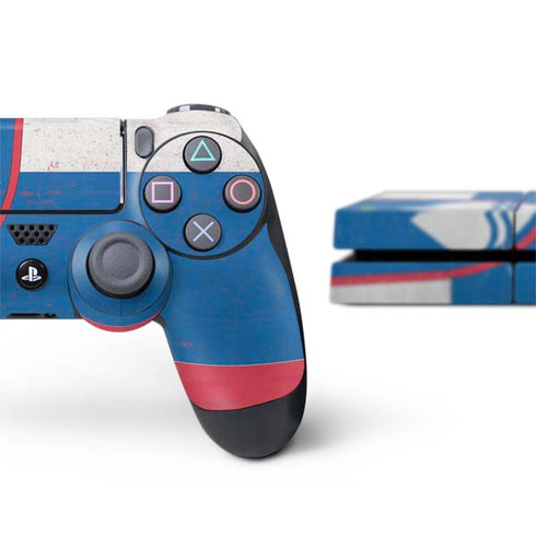 Slovenia Flag Distressed PS4 Console and Controller Bundle Skin